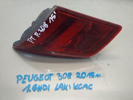 Peugeot 308 Lampa zderzaka tylnego 9677818280