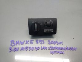 BMW X5 E53 Przycisk / Pokrętło regulacji świateł 