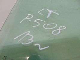 Peugeot 508 Vitre de fenêtre porte arrière 
