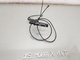 Opel Mokka X Konepellin lukituksen vapautusvaijeri 