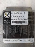 Skoda Superb B6 (3T) Sterownik / Moduł Airbag 3T0959655D