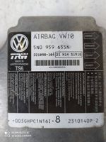 Volkswagen PASSAT B7 Turvatyynyn ohjainlaite/moduuli 5N0959655N