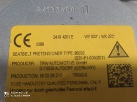 Audi A4 S4 B9 Pas bezpieczeństwa fotela tylnego 34133468