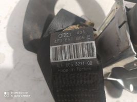 Audi A6 S6 C6 4F Cintura di sicurezza posteriore 4F0857805E