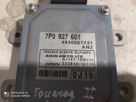 Volkswagen Touareg II Sterownik / Moduł zawieszenia pneumatycznego 7P0927601