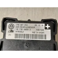 Volkswagen Touareg II ESP (elektroniskās stabilitātes programmas) sensors (paātrinājuma sensors) 7P0907652