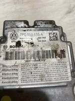 Volkswagen Touareg II Oro pagalvių valdymo blokas 7P0959655A