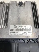 Volkswagen Touareg II Variklio valdymo blokas 7P0907311C