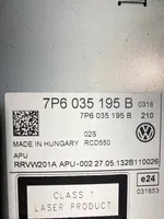 Volkswagen Touareg II Panel / Radioodtwarzacz CD/DVD/GPS 7P6035195B