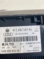 Audi A6 S6 C6 4F Climate control unit 4F1820043AL