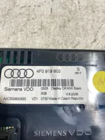 Audi A6 S6 C6 4F Monitori/näyttö/pieni näyttö 4F0919603