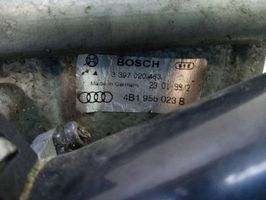 Audi A6 S6 C5 4B Mechanizm podnoszenia szyby przedniej bez silnika 0390241140 PRZÓD