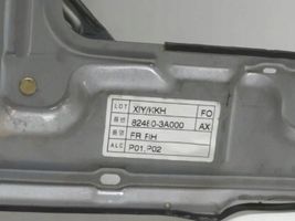 Hyundai Trajet Mécanisme de lève-vitre avant sans moteur PRAWY PRZÓD 82480-3A000