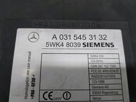 Mercedes-Benz S W220 Muut ohjainlaitteet/moduulit A0315453132