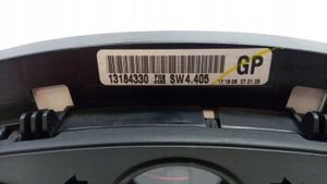 Opel Astra H Speedometer (instrument cluster) 13184330