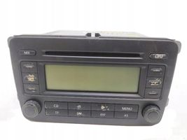 Volkswagen Golf Plus Radio/CD/DVD/GPS-pääyksikkö 5M0035186