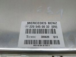 Mercedes-Benz S W220 Inne komputery / moduły / sterowniki 2205450032