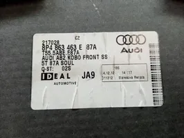 Audi A3 S3 8P Tavaratilan kaukalon tekstiilikansi 8P4863463E