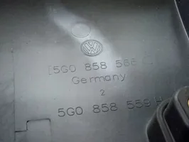 Volkswagen Golf VII Rivestimento del piantone del volante 5G0858566C