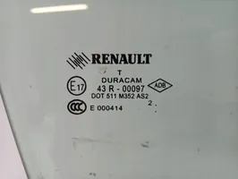 Renault Fluence Pagrindinis priekinių durų stiklas (keturdurio) RENAULT