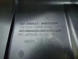 Renault Fluence Osłona pasa bagażnika 849202323R