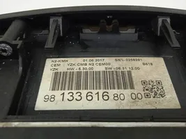 Citroen C3 Compteur de vitesse tableau de bord 981336168000