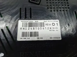 Renault Megane III Compteur de vitesse tableau de bord RNI