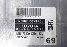 Toyota Avensis T220 Engine control unit/module 8966205690