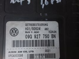 Volkswagen Golf V Vaihdelaatikon ohjainlaite/moduuli 09G927750BN