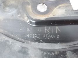 Nissan Qashqai Plaque de protection anti-poussière du disque de frein avant 411514EA0A2