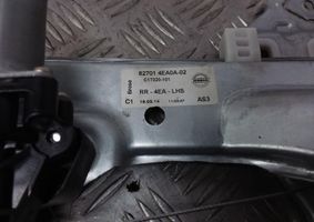 Nissan Qashqai El. Lango pakėlimo mechanizmo komplektas 827014EA0A02