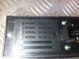 Volvo S40 Electric window control switch 30710787