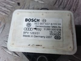 Audi A6 S6 C6 4F Capteur de vitesse de lacet d'accélération ESP 8E0907637B