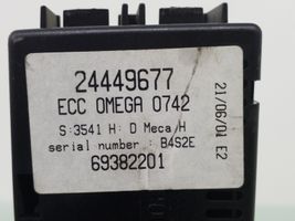 Opel Omega B2 Unité de contrôle climatique 24449468