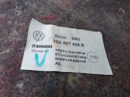 Volkswagen Eos Trunk/boot side trim panel 1Q0867428R