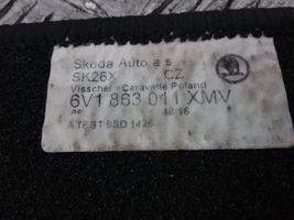 Skoda Fabia Mk3 (NJ) Tapis de sol arrière 6V1863011