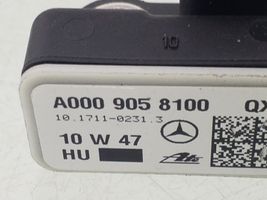 Mercedes-Benz ML W166 Sensore d’urto/d'impatto apertura airbag A0009058100