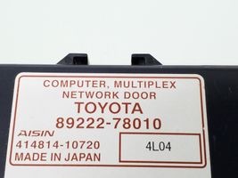 Toyota Corolla E140 E150 Citu veidu vadības bloki / moduļi 8922278010