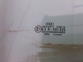 Audi 80 90 B3 Szyba drzwi przednich 43R001025