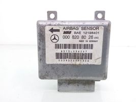 Mercedes-Benz S W140 Airbag control unit/module 0008208026