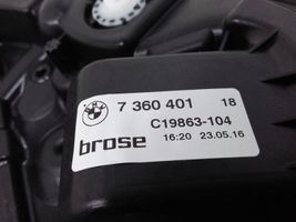 BMW 7 G11 G12 Mécanisme de lève-vitre avant sans moteur 7360401