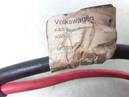 Audi A3 S3 8P Câble de batterie positif 1K0971228L