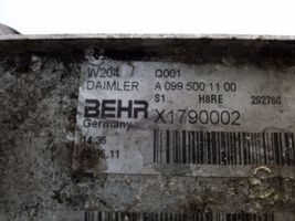 Mercedes-Benz E W212 Refroidisseur d'huile moteur A0995001100