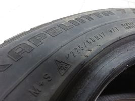 Volkswagen Golf II R17 winter/snow tires with studs 22555R1797T