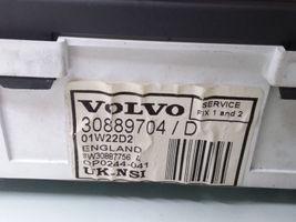 Volvo S40, V40 Tachimetro (quadro strumenti) 30889704