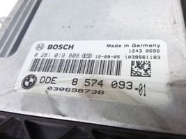 BMW 3 F30 F35 F31 Variklio valdymo blokas 8574093