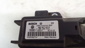 Volkswagen PASSAT B5 ESP (elektroniskās stabilitātes programmas) sensors (paātrinājuma sensors) 4B0907637A