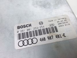Audi A6 S6 C4 4A Unidad de control/módulo del motor 0281001253