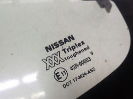 Nissan Micra Takasivuikkuna/-lasi 43R00003