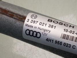 Audi A8 S8 D4 4H Etupyyhkimen vivusto ja moottori 4H1955023C